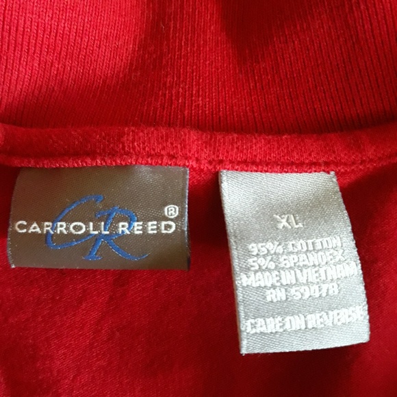Carol Reed Red Top XL - Picture 3 of 3